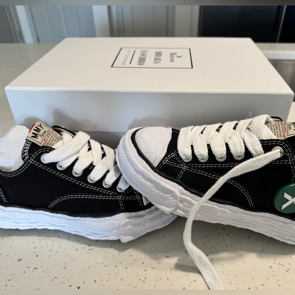Maison Mihara Yasuhiro Peterson 23 OG Sole Canvas Low Black